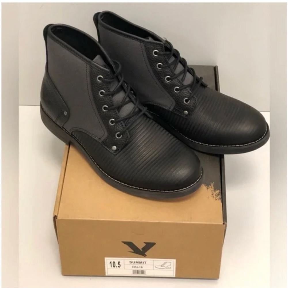 Territory Men's Summit Ankle Boot Black Size 10.5